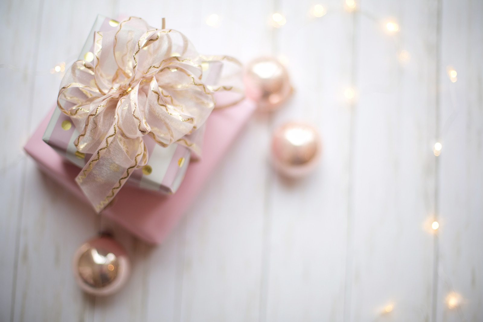Canva - Two Pink and White Gift Boxes With Ribbon
